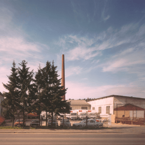 Historisches Gebäude der Expotechnik GmbH.