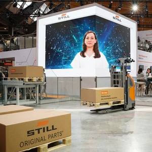 STILL Messestand von ET GLOBAL